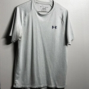 Under‎ Armour Men Gray The Tech Tee Loose Fit Athletic Size Small.